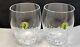 Waterford Lismore Essence Double Old Fashioned Pair Two Glasses #151741 Boxed
