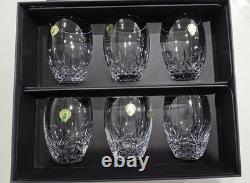 Waterford Lismore Essence Double Old Fashioned Tumbler Glasses, Set of 6-RRP$869