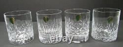 Waterford Lismore Evolution Double Old Fashioned Set of 4 New in Box