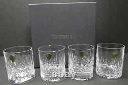 Waterford Lismore Evolution Double Old Fashioned Set of 4 New in Box