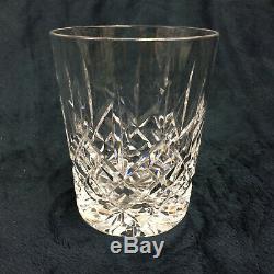 Waterford Lismore Set of 3 Double Old Fashioned Tumblers 4 3/8 12 oz