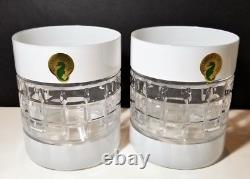 Waterford London White Double Old Fashioned Pair DOF Pair 12oz 40018766 Boxwithtag