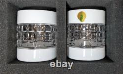Waterford London White Double Old Fashioned Pair DOF Pair 12oz 40018766 Boxwithtag
