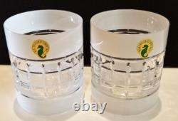 Waterford London White Double Old Fashioned Pair DOF Pair 12oz 40018766 Boxwithtag
