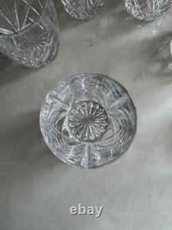 Waterford MARQUIS Brookside DOF Double Old Fashioned Glasses SET of 6
