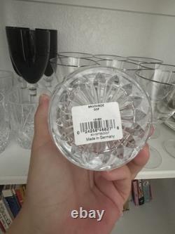Waterford MARQUIS Brookside DOF Double Old Fashioned Glasses SET of 6