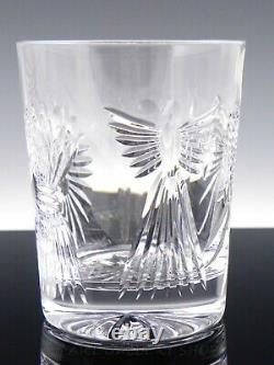 Waterford MILLENNIUM 5 TOAST UNIVERSAL DOUBLE OLD FASHIONED GLASSES Set 2 Unused