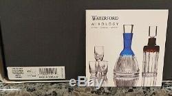 Waterford MIXOLOGY SET/4 Double Old Fashioned Mixed Color Glass Tumblers 160453