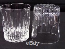 Waterford Marquis Barcelona Double Old Fashioned Tumbler 4 Pc Set Near Mint