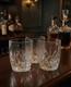 Waterford Marquis Brookside DOUBLE OLD FASHIONED Glasses SET of 3 EUC P5
