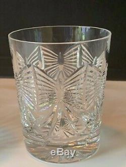 Waterford Millennium 4 x Cut Crystal Double Old Fashioned Glasses