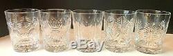 Waterford Millennium 5 x Cut Crystal Double Old Fashioned Glasses