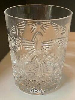 Waterford Millennium 5 x Cut Crystal Double Old Fashioned Glasses