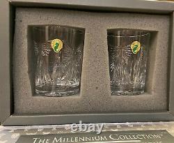 Waterford Millennium Millenium Universal 5 Toast Double Old Fashioned Dof 2 Nib