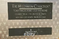 Waterford Millennium Millenium Universal 5 Toast Double Old Fashioned Dof 2 Nib