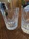 Waterford Millennium Series Pair of Love Double Old Fashioned Glasses