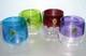 Waterford Mixology Mixed Color Tumblers SET/4 Double Old Fashioned #160453 New