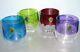 Waterford Mixology SET/4 Double Old Fashioned Mixed Color Tumblers #160453 New
