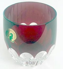 Waterford Mixology Talon Red Tumbler (1) Double Old Fashioned 8.5 oz NEW No Box