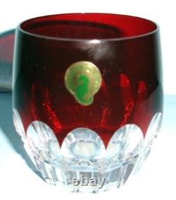 Waterford Mixology Talon Red Tumbler (1) Double Old Fashioned 8.5 oz NEW No Box