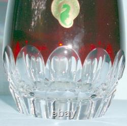 Waterford Mixology Talon Red Tumbler (1) Double Old Fashioned 8.5 oz NEW No Box