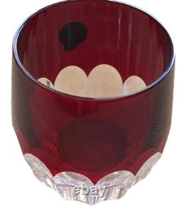 Waterford Mixology Talon Red Tumbler (1) Double Old Fashioned 8.5 oz NEW No Box