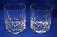 Waterford Mourne (2) Double Old Fashioned Whiskey Glasses, 3 7/8 (S21)