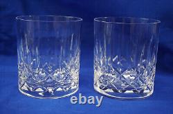 Waterford Mourne (2) Double Old Fashioned Whiskey Glasses, 3 7/8 (S21)