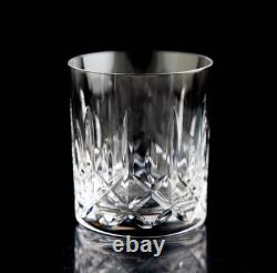 Waterford Mourne Double Old Fashioned Glasses Set of 3 Vintage Crystal Barware