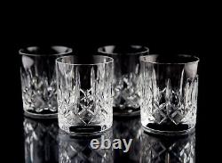 Waterford Mourne Double Old Fashioned Tumbler Glasses Set 4 Elegant DOF Barware