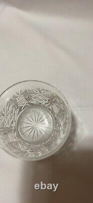 Waterford Old Fashioned Glass Clare Pattern 9 oz 3 1/2