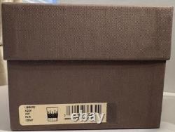 Waterford Original Lismore Double Old Fashioned DOF Glasses Aqua New In Box