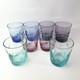 Waterford Polka Dot Double Old Fashioned Set of 8 4 1/4