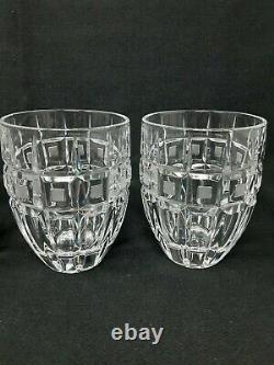 Waterford Quadrata Double Old Fashioned Glasses (3)