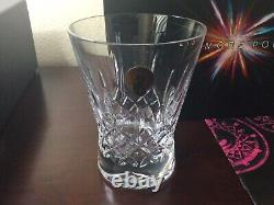 Waterford Set Of 2 Lismore Pops Double Old Fashioned Glasses-Clear