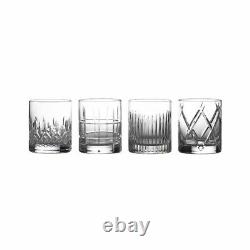 Waterford Short Stories Mixed Double Old Fashioned DOF Tumbler Set of 4 BNIB