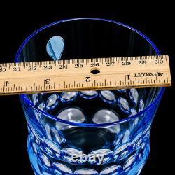 Waterford Simply Pastel Blue DOF Glasses Pair Double Old Fashioned