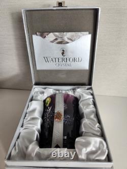 Waterford Snowflake Wishes Health Amethyst Purple DOF 2015 Double Old Fashioned