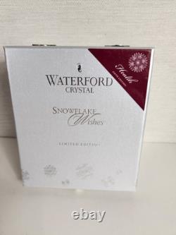 Waterford Snowflake Wishes Health Amethyst Purple DOF 2015 Double Old Fashioned