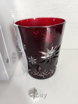 Waterford Snowflake Wishes Joy 1st Ed Ruby Red DOF 2011 Double Old Fashioned New Waterford Snowflake Wishes Joy 1st Ed Ruby Red DOF 2011 Double Old Fashioned New