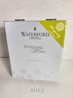 Waterford Snowflake Wishes Prosperity Lime Green DOF 2019 Double Old Fashioned