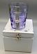 Waterford Snowflake Wishes Serenity Lavender color Double old Fashioned, New