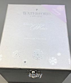 Waterford Snowflake Wishes Serenity Lavender color Double old Fashioned, New