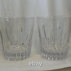 Waterford Southbridge Double Old Fashioned Pair Large Glasses Beautiful Sparkle