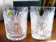 Waterford THANKSGIVING Tumblers Double Old Fashioned Glasses Dofs IRELAND NEWBOX