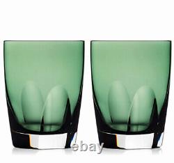 Waterford W Collection Double Old-Fashioned Tumbler Pair Fern 40032055 New