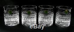 Waterford Whiskey/Double Old Fashioned Glasses SET/4 NWT