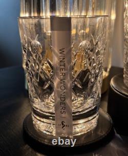 Waterford Winter Wonders Holly 13.5 oz Double Old-Fashioned Glasses, Set of 2