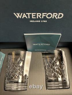 Waterford Winter Wonders Holly 13.5 oz Double Old-Fashioned Glasses, Set of 2