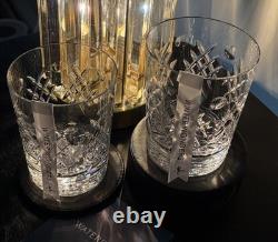 Waterford Winter Wonders Holly 13.5 oz Double Old-Fashioned Glasses, Set of 2